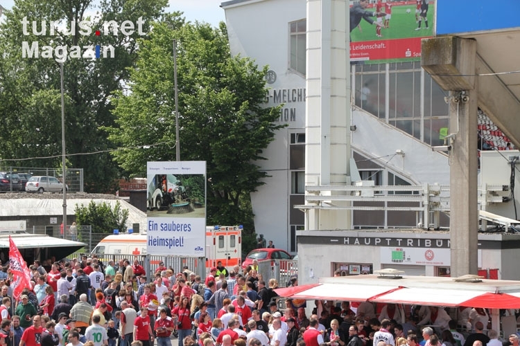 Letztes RWE-Spiel im Georg Melches Stadion 19. Mai 2012