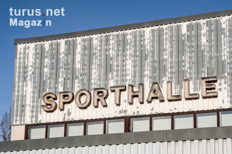 Sporthalle aus DDR-Zeiten