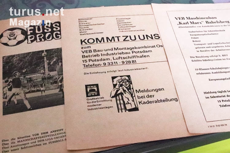 Programmhefte aus der DDR