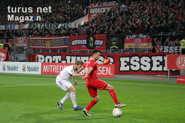 Spielszenen KFC Uerdingen Pokalhalbfinale in Essen 2019