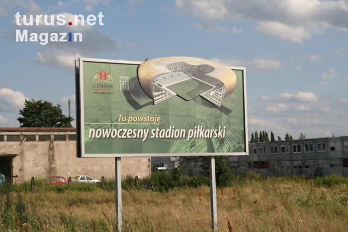 EURO Stadion in Danzig / Nowoczesny stadion pilkaski