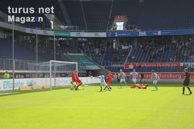 MSV Duisburg gegen Heidenheim Spiel 12-05-2019