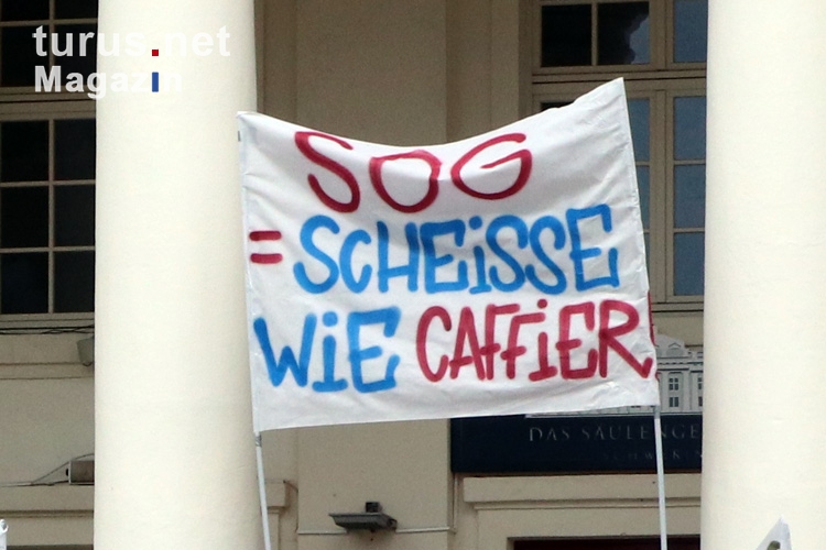 Demonstration in Schwerin gegen das SOG-MV