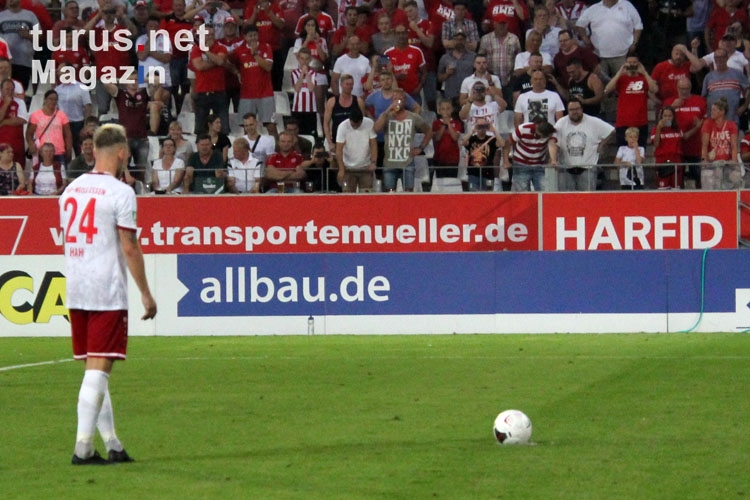 Alexander Hahn Elfmeter RWE gegen BVB Juli 2019