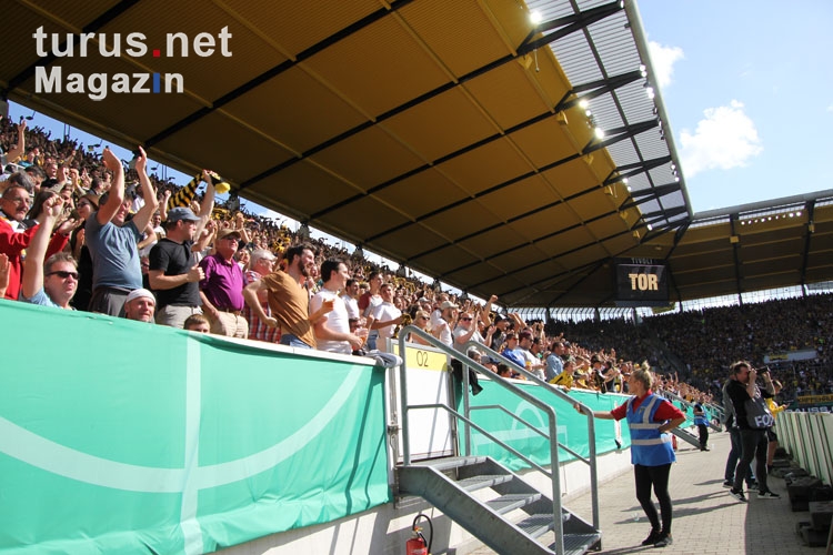 Aachen Fans Support gegen Leverkusen 2019