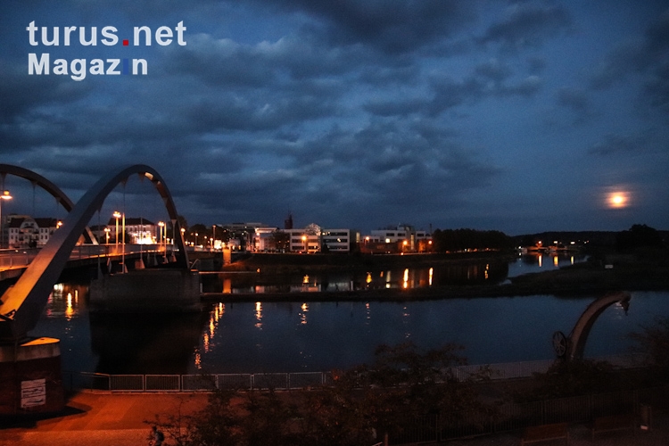 Frankfurt an der Oder im Abendlicht