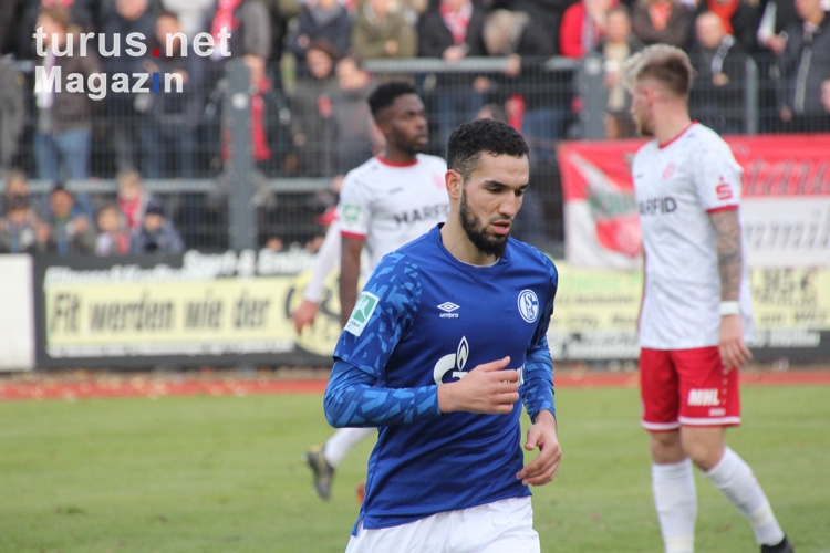 Spielfotos: Schalke U23 gegen RWE November 2019