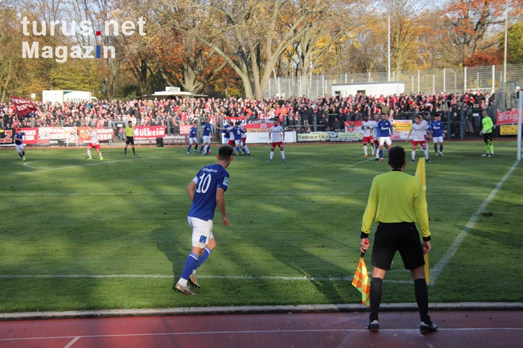 Spielfotos: Schalke U23 gegen RWE November 2019