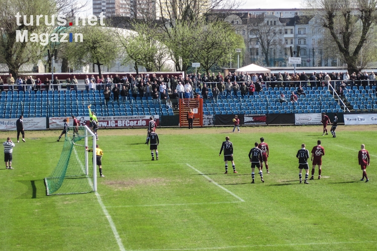 Heimspiel des BFC Dynamo im April 2010