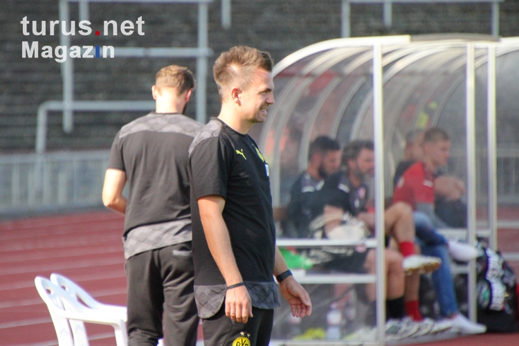 Enrico Maaßen BVB U23 gegen RWE Spielszenen 20-09-2020