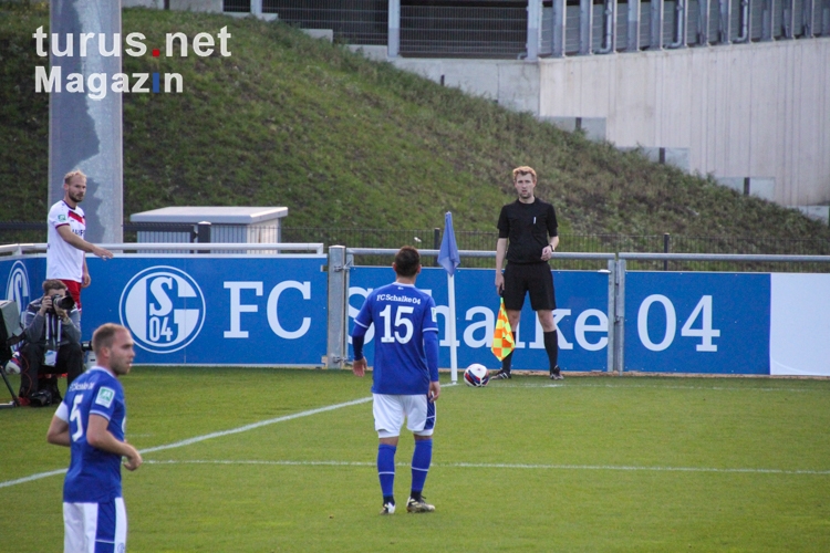 Spielszenen Schalke 04 U23 gegen Rot-Weiss Essen 31-10-2020