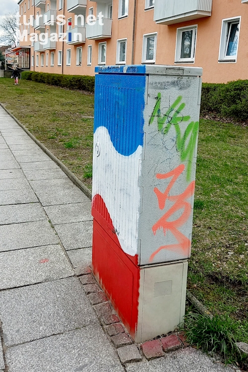 Flagge zeigen in Eisenhüttenstadt