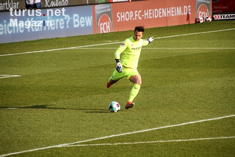 Manuel Riemann FC Heidenheim - VfL Bochum 21-04-2021 Spielszenen