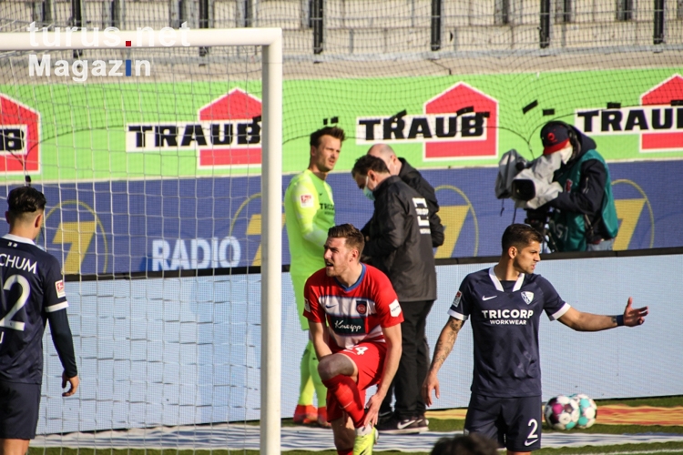 Manuel Riemann FC Heidenheim - VfL Bochum 21-04-2021 Spielszenen