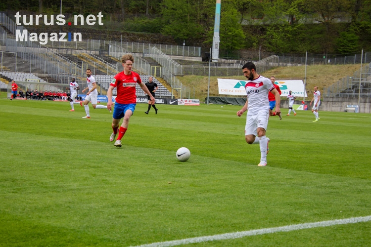Oğuzhan Kefkir WSV gegen RWE Spielszenen 08-05-2021 Spielszenen