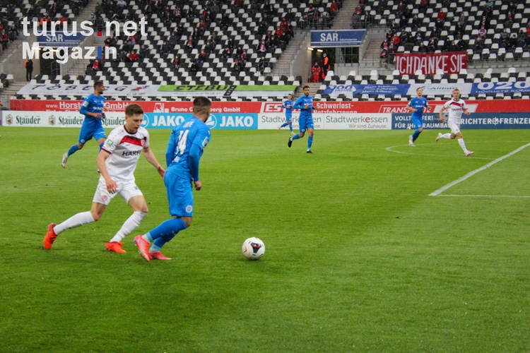 Sandro Plechaty Rot-Weiss Essen vs. Sportfreunde Lotte 27-05-2021 Spielszenen