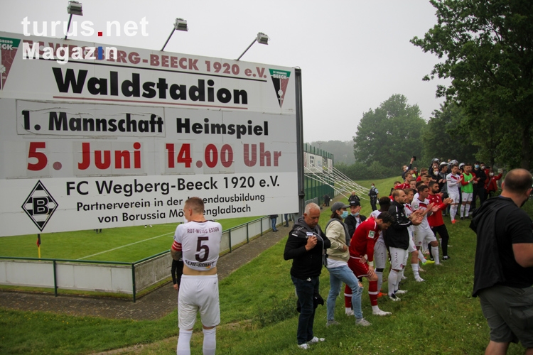 Regionalliga Saisonfinale Wegber-Beek vs. Rot-Weiss Essen 05-06-2021