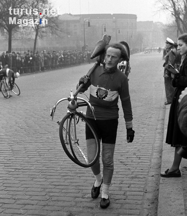 Beim Radrennen 1951 waren materielle Verluste zu beklagen