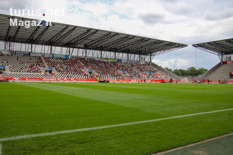 Stadion Essen Innenraum Rot-Weiss Essen vs Verl Testspiel 07-08-2021