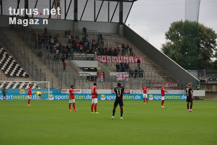 Fortuna Köln Fans in Essen August 2021