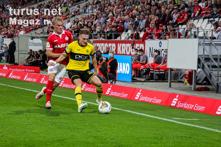 Cedric Harenbrock Rot-Weiss Essen vs. VfB Homberg 10-09-2021 Spielfotos