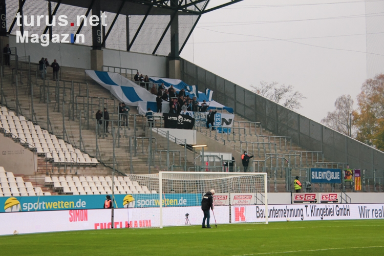 Fans Sportfreunde Lotte in Essen 13-11-2021 