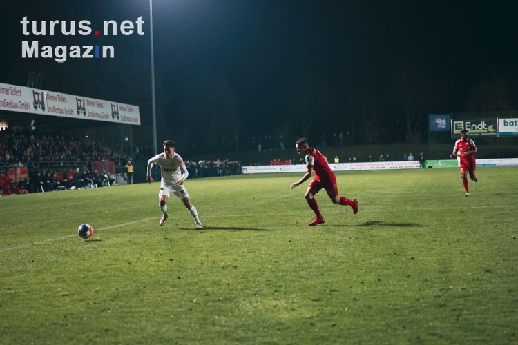 Sandro Plechaty FC Wegberg Beeck vs. Rot-Weiss Essen Spielfotos 19-11-2021