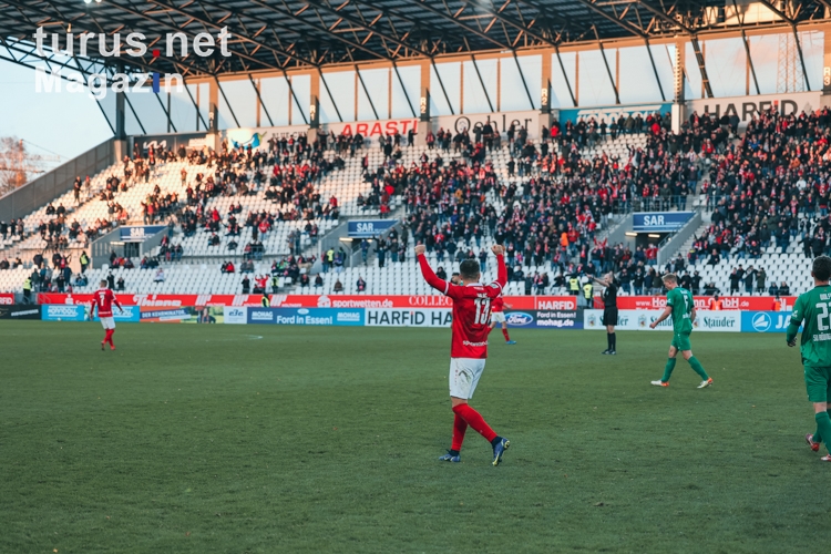 Zlatko Janjic Rot-Weiss Essen vs. SV Rödinghausen Spielfotos 27-11-2021