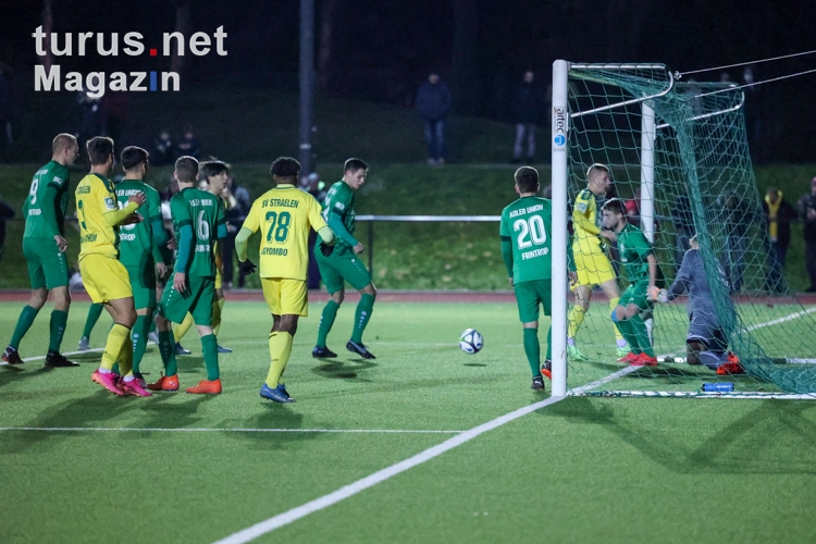 Adler Frintrop - SV Straelen Niederrheinpokal Spielfotos 24-11-2021
