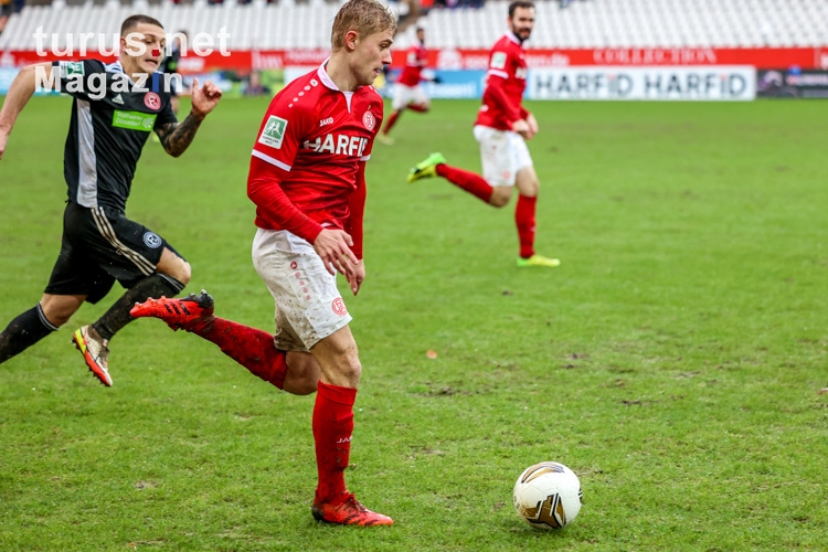 Cedric Harenbrock RWE vs. Fortuna Düsseldorf Spielfotos 06-02-2022