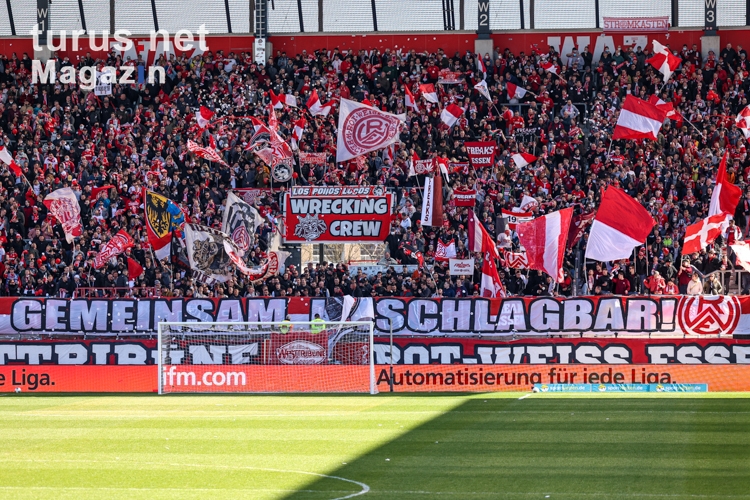 Rot-Weiss Essen Fan Choreo Gemeinsam Unschlagbar 19-03-2022