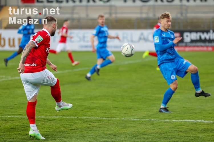 Marius Kleinsorge Sportfreunde Lotte vs. Rot-Weiss Essen 22-04-2022