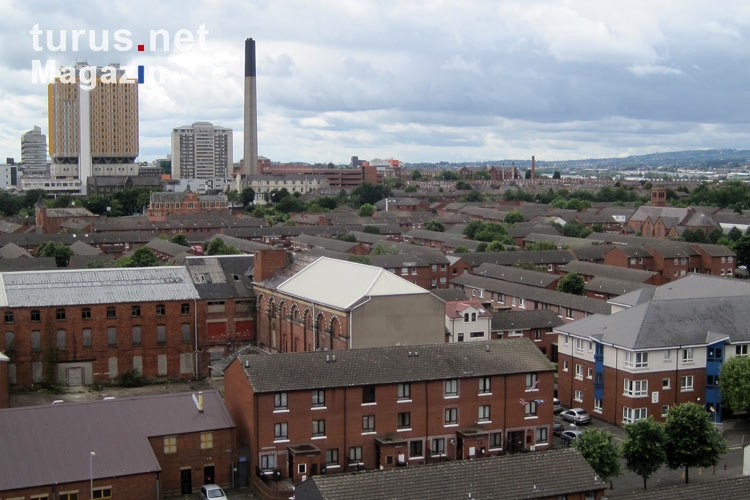 Blick auf die Problemstadt Belfast, Nordirland