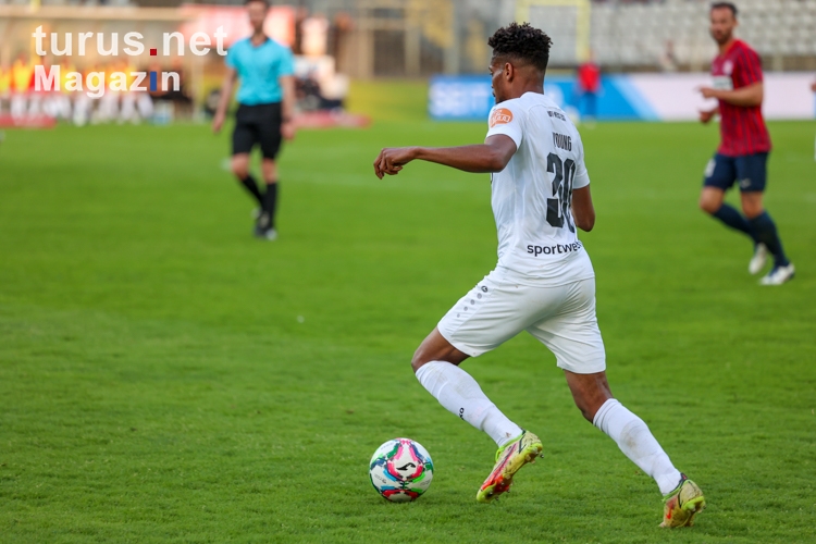 Iriah Young Wuppertaler SV vs. Rot-Weiss Essen Spielfotos 03.05.2022