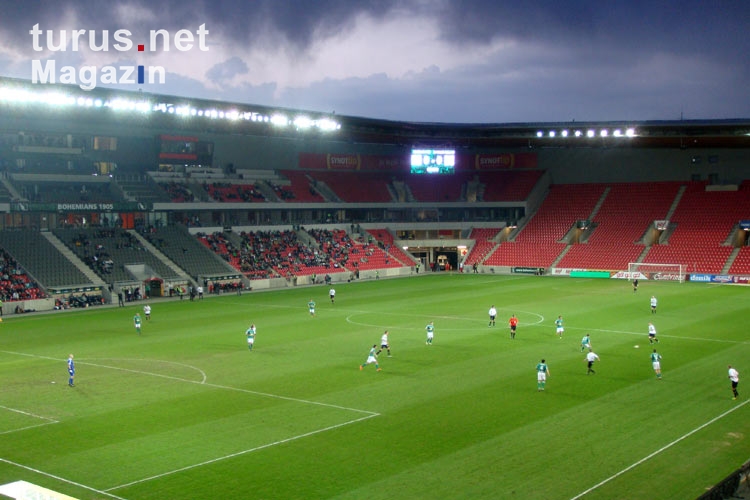 Der FC Bohemians 1905 Praha in der Synot Tip Arena