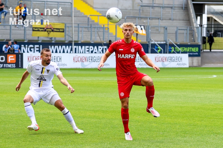Cedric Harenbrock Alemannia Aachen vs. Rot-Weiss Essen Testspiel 16.07.2022