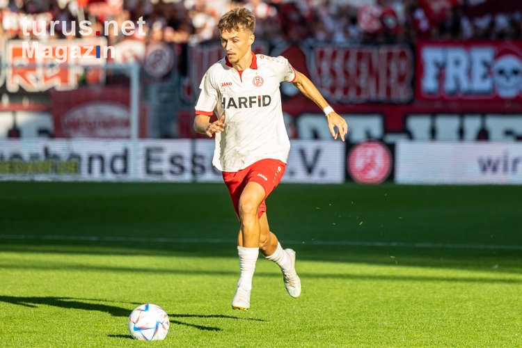 Moritz Römling Rot-Weiss Essen vs. Viktoria Köln Spielfotos 09.08.2022