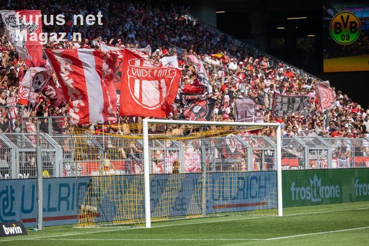 Rot-Weiss Essen Fans in Dortmund Support 13.08.2022
