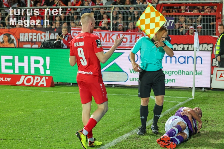 Ron Berlinksi VfL Osnabrück vs. Rot-Weiss Essen Spielfotos 09.09.2022