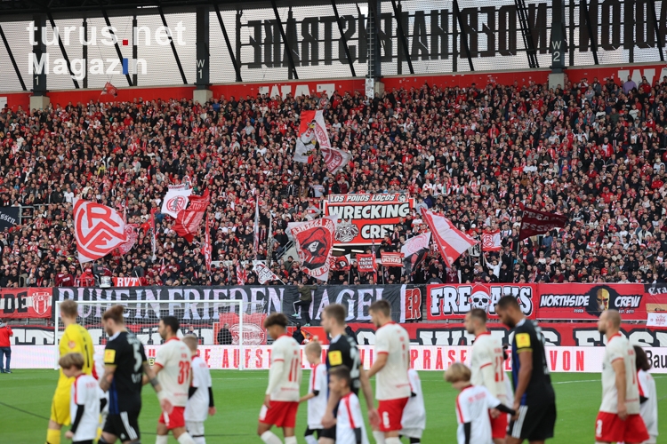 Gedenken an verstorbenen RWE Fan Essen vs. Saarbrücken 