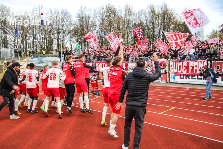 Rot-Weiss Essen Fans Spieler Oldenburg