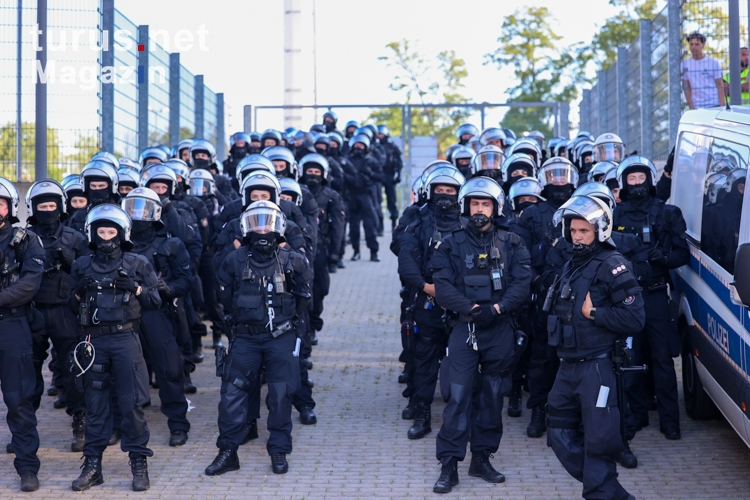 Polizeieinsatz Stadion Essen