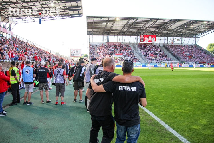 Niederrheinpokal Finale 2023 kurz vor Abpfiff