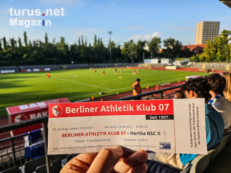 Berliner AK 07 vs. Hertha BSC II