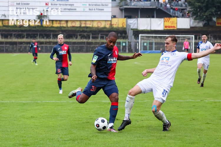 Charlison Benschop, Daniel Saibert FC Remscheid vs. Wuppertaler SV 30.08.2023
