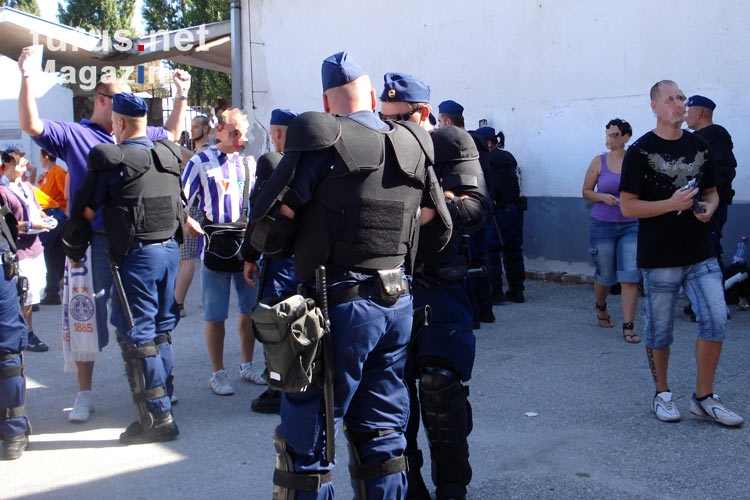 Polizei übernimmt beim Budapester Derby die Einlasskontrolle