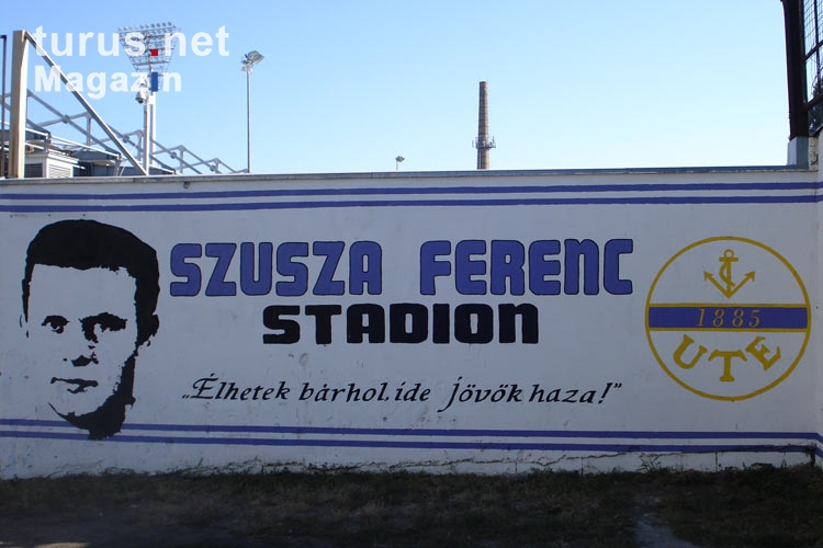 Szusza Ferenc Stadion des Újpest FC in Budapest