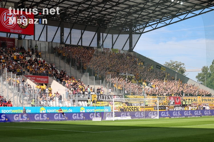 Dynamo Dresden Fans in Essen 01.10.2023