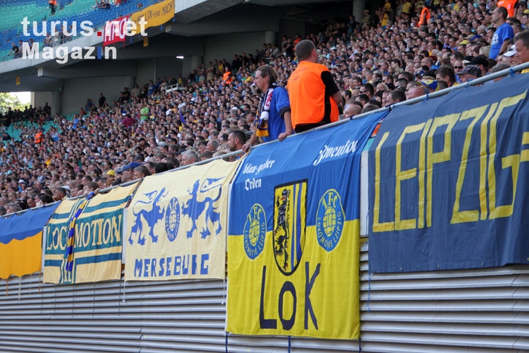 Rund 15.000 Lok-Fans beim Leipziger Derby 2012