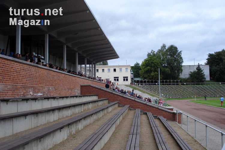 Das Kurt-Bürger-Stadion von Anker Wismar